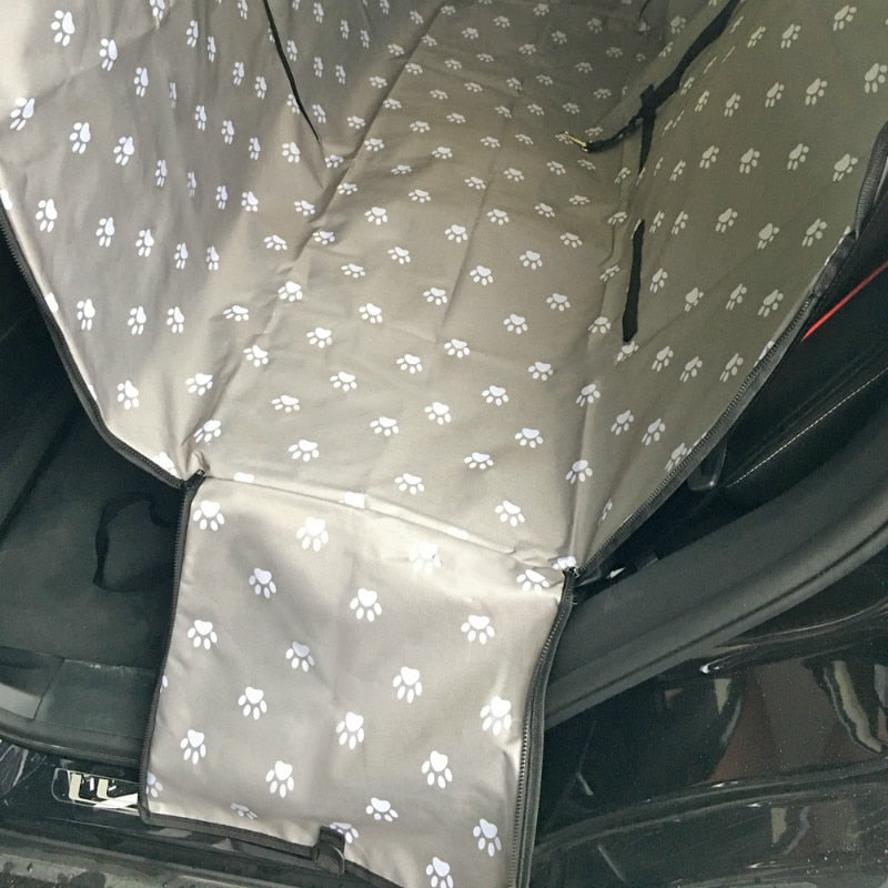 Housse de siège auto pour chien avec ceinture de sécurité