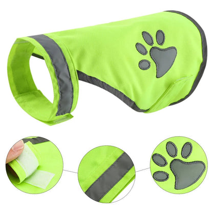 Manteau haute visibilité pour chien