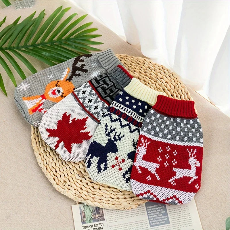 Pulls de Noël pour Chiens et Chats – Hiver 2025