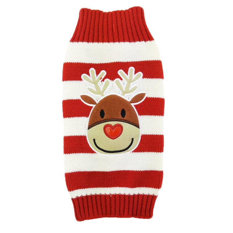 Pull de Noël chaud pour chien et chat