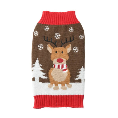 Pull de Noël chaud pour chien et chat