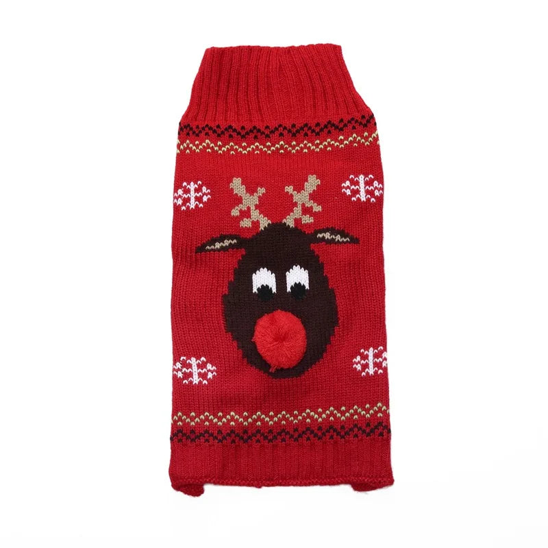 Pull de Noël chaud pour chien et chat