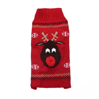 Pull de Noël chaud pour chien et chat