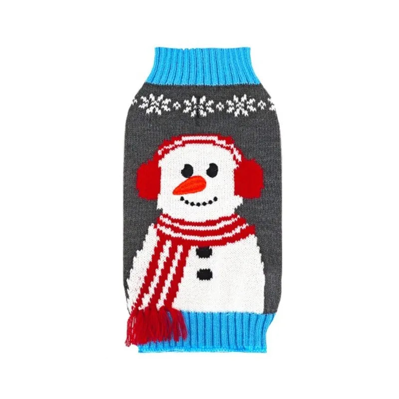 Pull de Noël chaud pour chien et chat