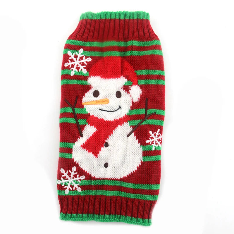 Pull de Noël chaud pour chien et chat