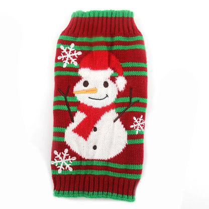 Pull de Noël chaud pour chien et chat