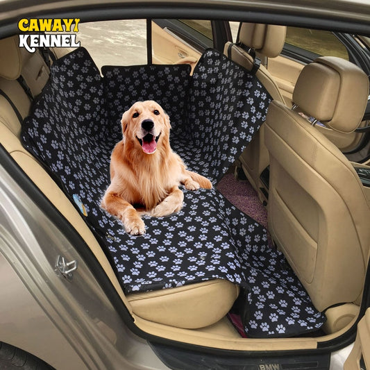 Housse de siège auto pour chien avec ceinture de sécurité